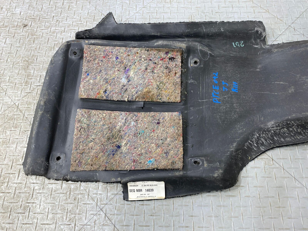 90-96 Chevy C4 Corvette Coupe Interior Cabin Carpet (Black 19I) See Notes