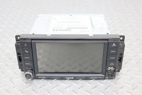 08-14 Dodge Challenger AM/FM/CD/MP3 RBZ Radio Display OEM (05091168AC) Tested