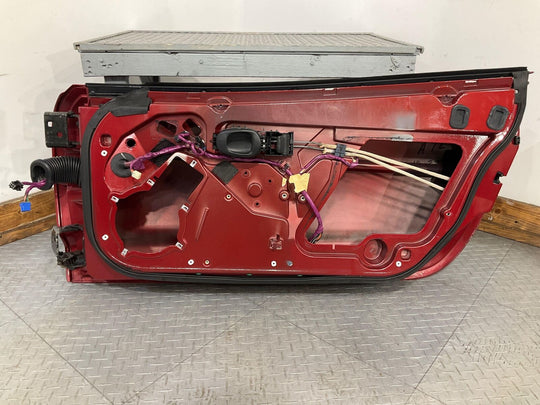 97-04 Chevy Corvette C5 Right Passenger Door Shell (Carmine Red 53U) SOLD BARE