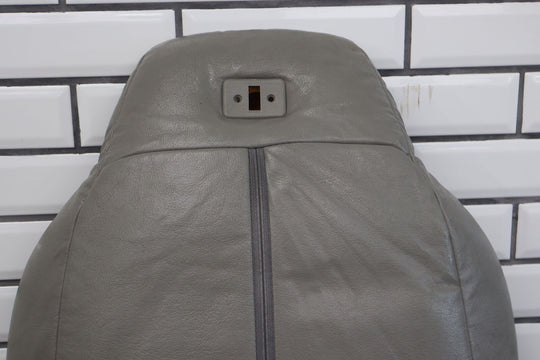 94-96 Chevy C4 Corvette Right Seat Back Cushion &Leather Skin Cover (Light Gray)