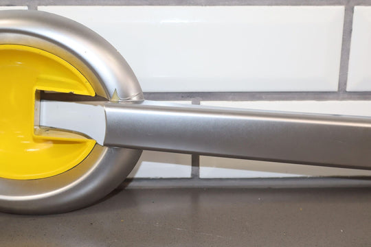 03-06 Chevy SSR RH Right Passenger Interior Door Handle Trim Yellow & Silver