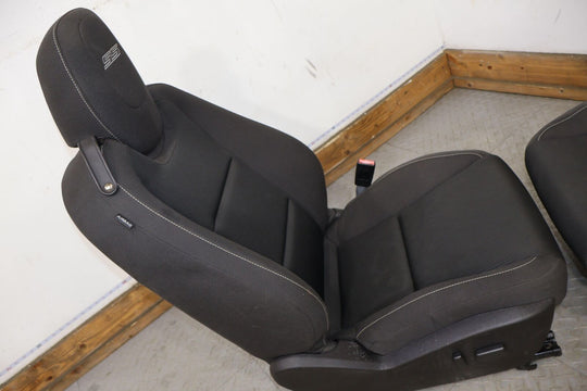 10-15 Camaro SS Cloth OEM Seat Set Front & Rear (Black AFJ) Mild Wear See Notes