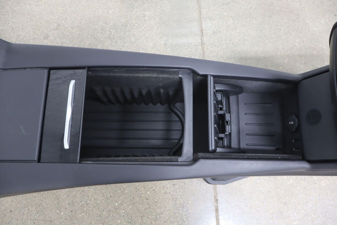 2016-2020 Tesla Model X Center Floor Console (Black BLK)