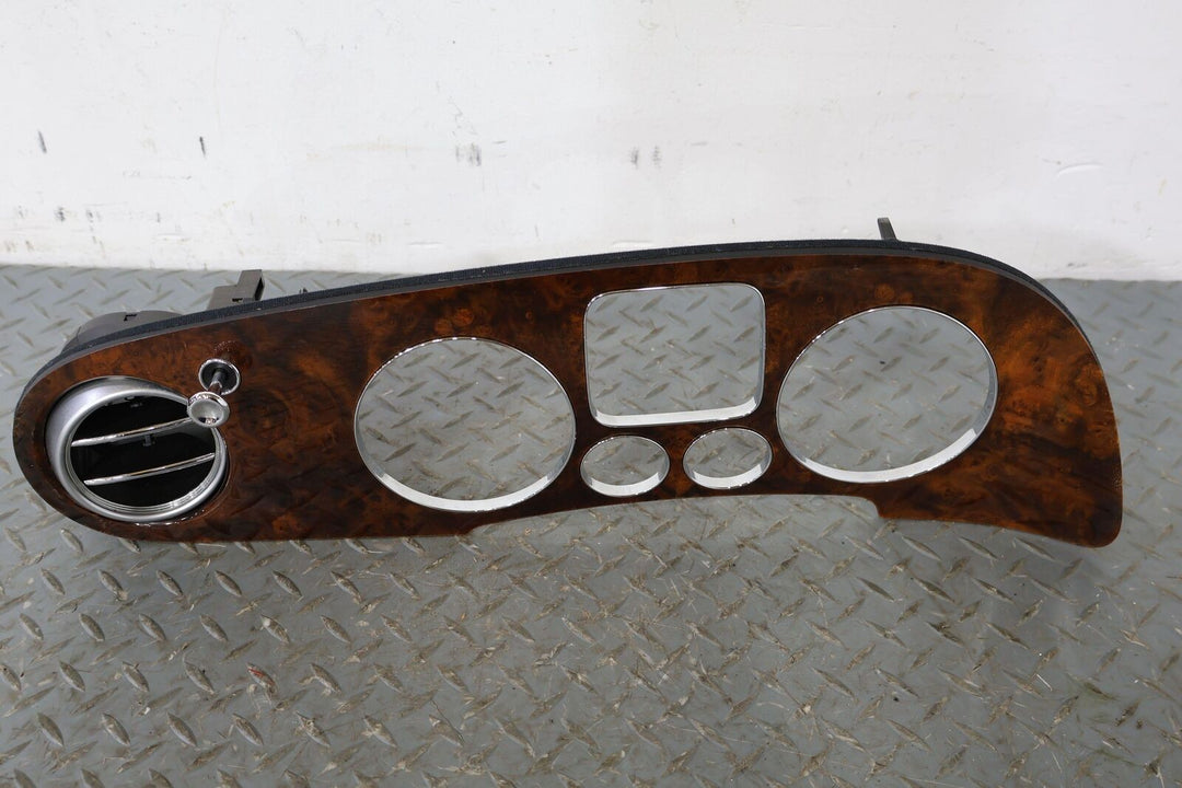 03-10 Bentley Continental GT Woodgrain Speedometer Trim Bezel