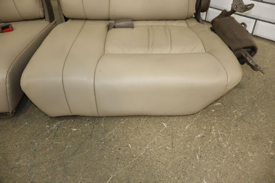 1996-1997 Lexus LX450 Land Cruiser Pair Rear 3rd Row Leather Seats (Beige LC43)