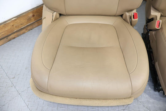 07-08 Lexus SC430 Leather Seat Set Front/Rear (Camel LA42) Power Tested (Notes)