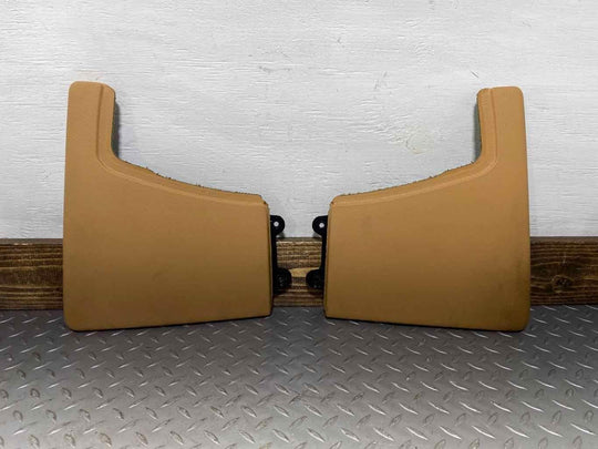 05-12 Porsche Boxster/Cayman/911 Pair LH&RH Console Side Trim Panels Sand Beige