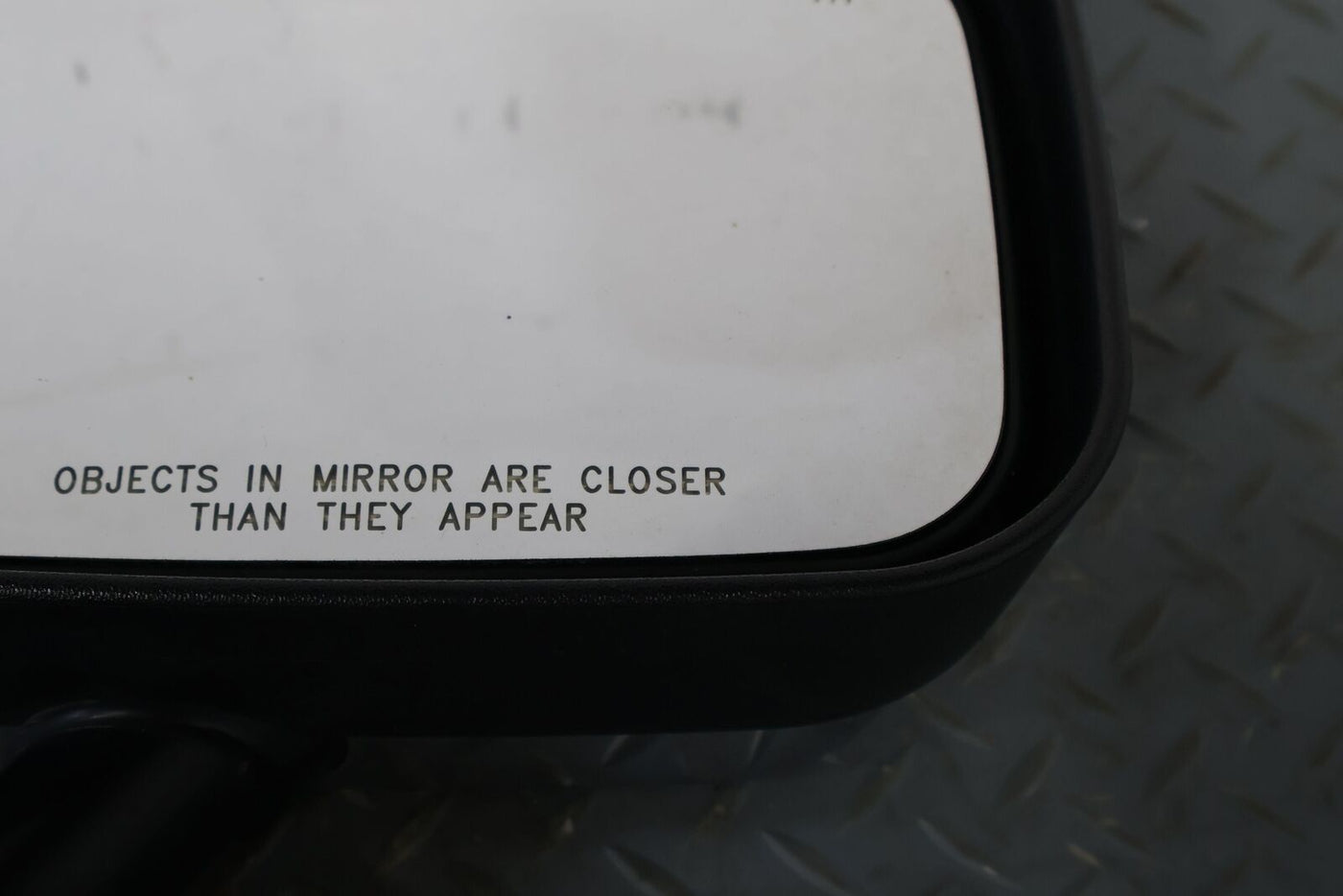 03-07 Hummer H2 Right RH Power Door Mirror (Black/Chrome) Power Fold Broken