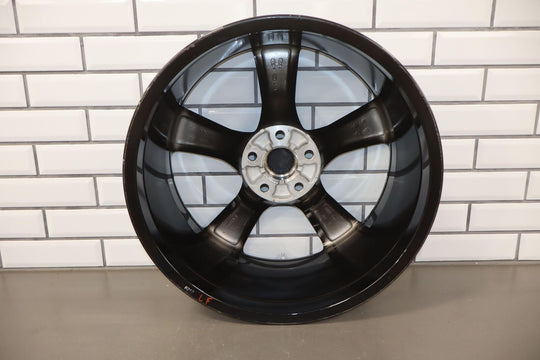 18-24 Chevy Camaro Single (1) Front 20x8.5 Wheel Black 5 Spoke *Scuffed Face*