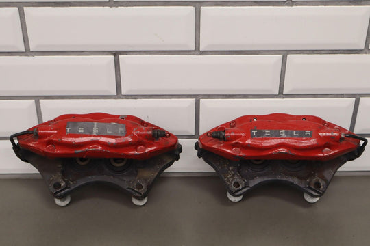 2012-2020 Tesla Model S OEM Brembo Rear Brake Calipers (Pair Left/Right)