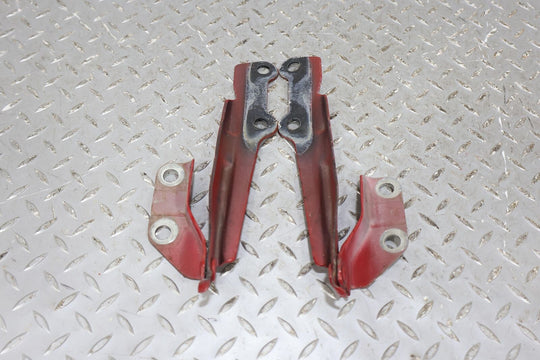 99-05 Mazda Miata NB Pair LH & RH Hood Hinges (Velocity Red 27A) OEM