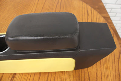 02-05 Ford Thunderbird Center Floor Console W/ Lid (Yellow/Black AY) Mild Wear