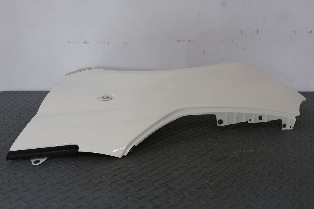 12-19 Fiat 500 Abarth Coupe Left LH OEM Fender W/Marker Light (Bianco White PW3)