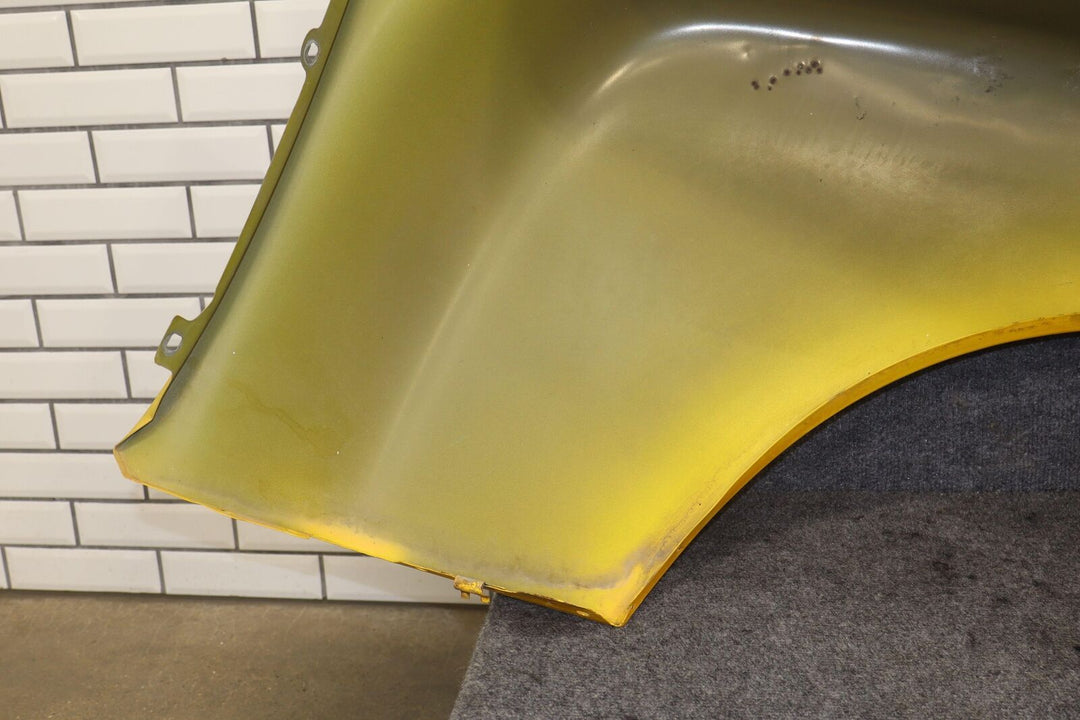 03-06 Chevy SSR LH Left Driver Front Fender Slingshot Yellow (79U) Poor Respray