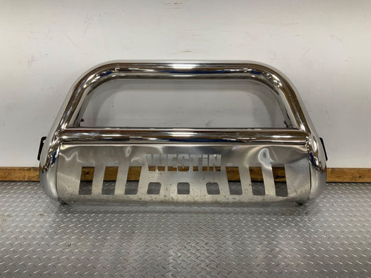 08-10 Ford F250SD Aftermarket Westin Bull Bar Brush Guard (Chrome) See Notes