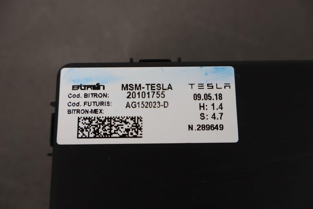 2016-2020 Tesla Model X Front Left Driver Seat Computer Module OEM AG152023-D