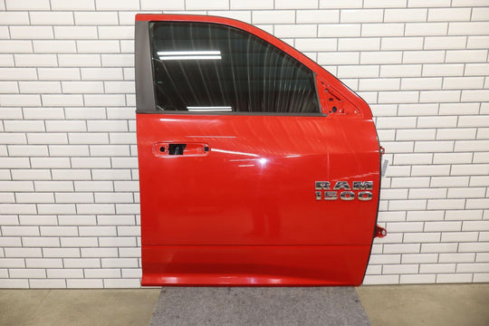 2009-2018 Ram 1500/2500/3500 Crew Cab Passenger Right Front Door (Fire Red PR4)