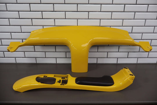 03-06 Chevy SSR Interior Upper Console & Waterfall Trim Slingshot Yellow