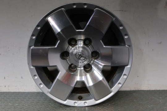 07-10 Toyota FJ Cruiser Single 17x7.5 OEM Alloy 6 Spoke Wheel (Poor Finish)