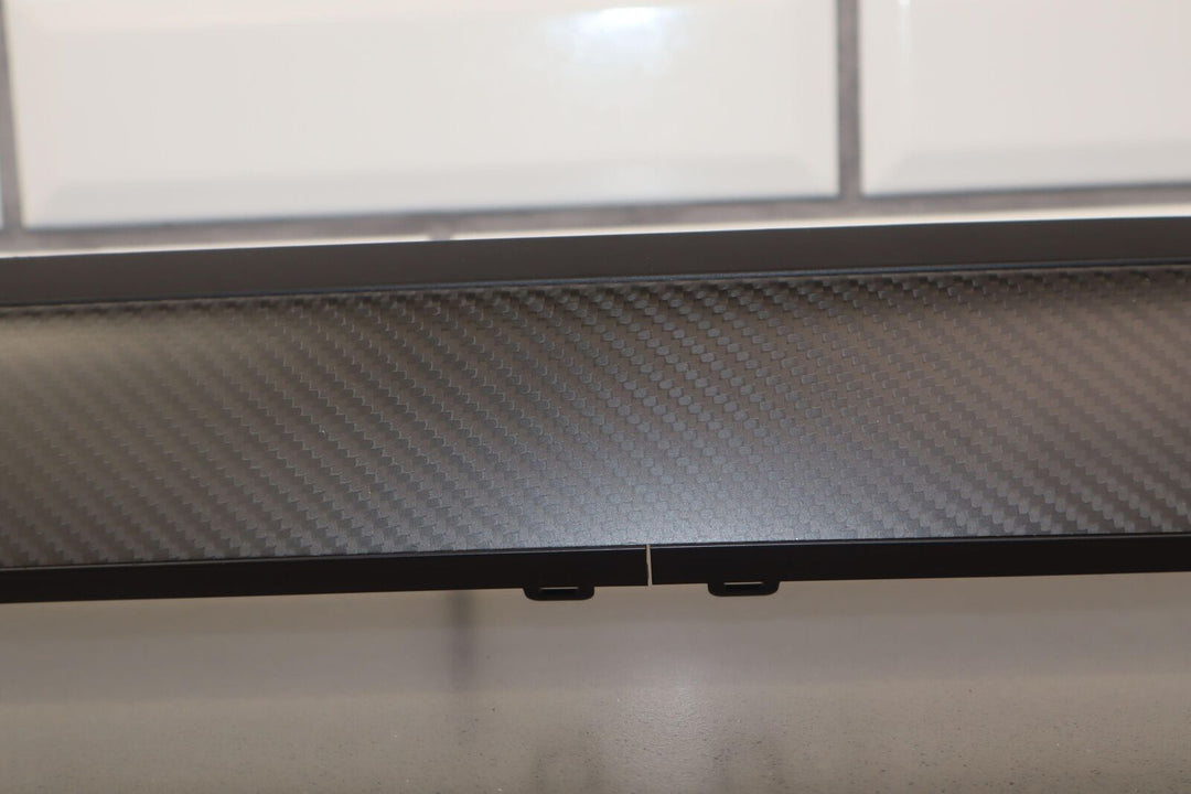 2023 Tesla Model X Plaid Center Dash Carbon Fiber Trim OEM