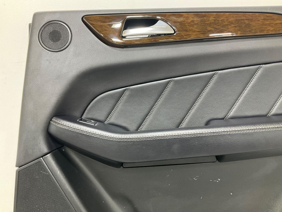 13-16 Mercedes GL450 X166 REAR Right RH Door Trim Panel (Anthracite 101A) Notes