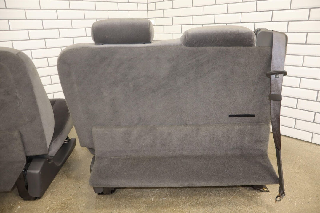 03-07 GMC Sierra 1500HD Crew Cab Rear Bench Seat (Dark Pewter) Cloth