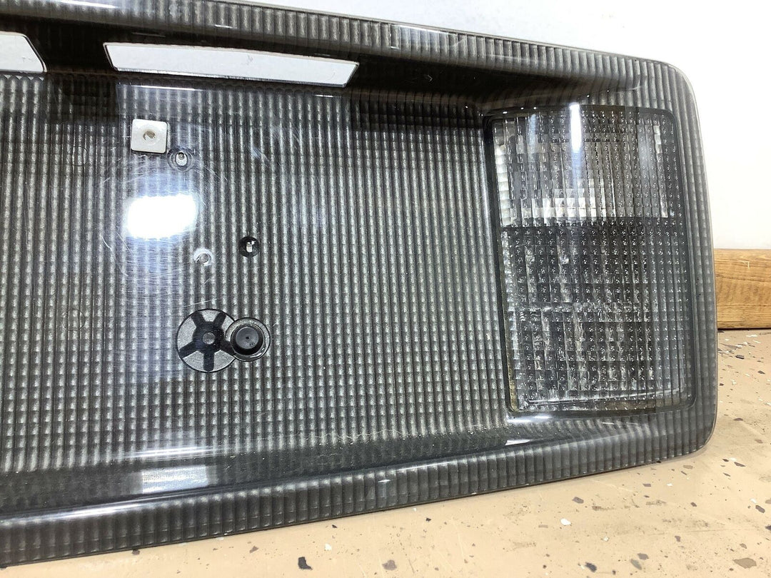 04-09 Cadillac XLR Tail Finish Panel Licesne Plate Insert Reverse Lights OEM