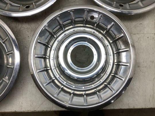 Set of 5 1955 Cadillac Wheel Covers 14" - Need Restored