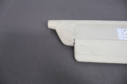 2016-2020 Tesla Model X Right RH Suede Interior Sunvisor (Cream) 1108418-03-B