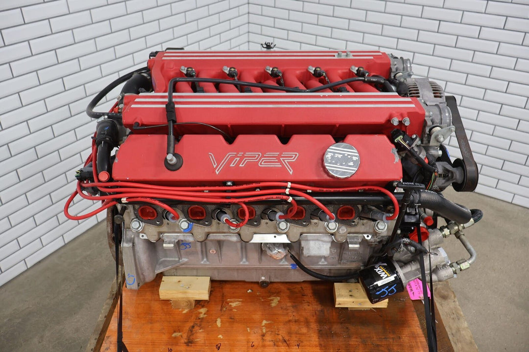 92-02 Dodge Viper RT10 8.0L V10 Engine 54K Miles Leakdown Tested