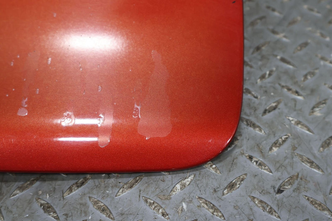 08-15 Mitsubishi Lancer EVO X Gas Fuel Tank Filelr Door Cover (Rally Red P26)