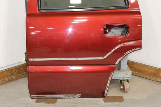 02-06 Cadillac Escalade Short WB Rear Left Door W/Privacy Glass (Redfire 72U)