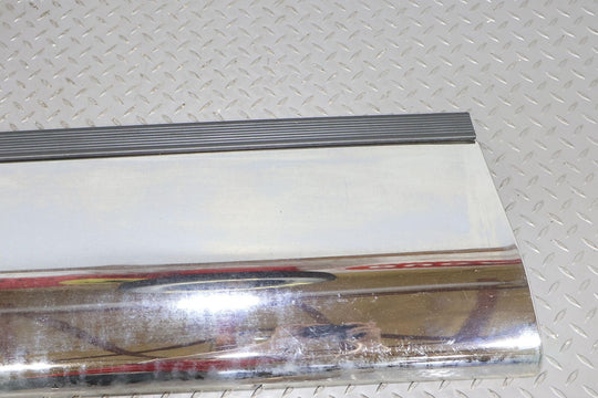 93-96 Cadillac Fleetwood Front Left LH Lower Door Moulding (Chrome/Gray)