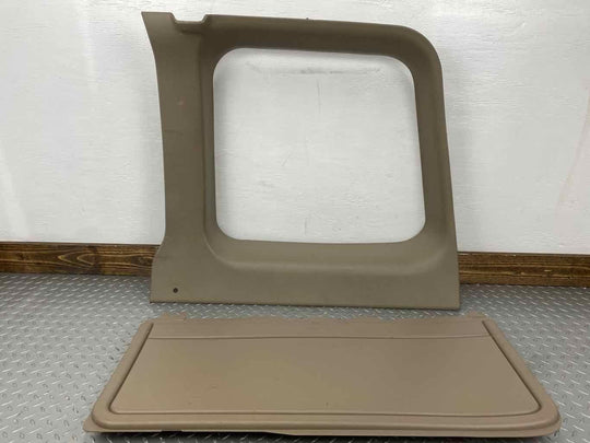 00-04 Chevy Suburban Tahoe Yukon REAR Left Barn Door Trim Panel (Neutral 52i)