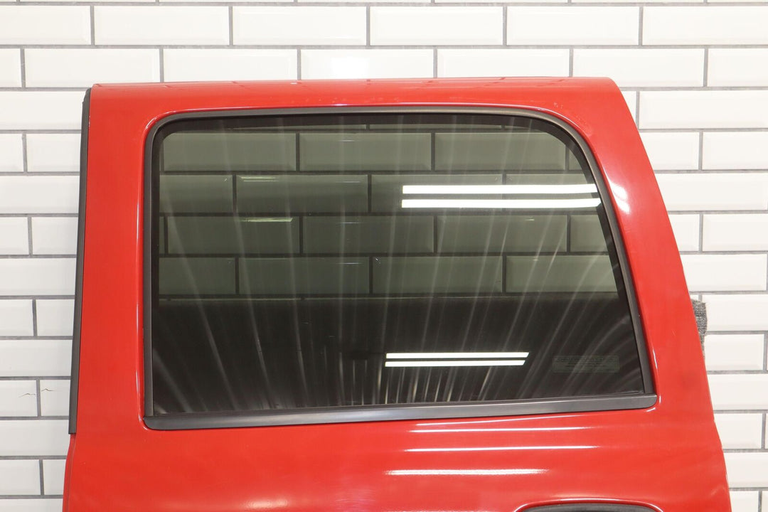 01-07 Chevy GMC Sierra Silverado Crew Cab Left Rear Door (Victory Red 74U)