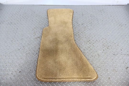 84-86 Chevy C4 Corvette Pair LH & RH Cloth Carpeted Floor Mats (Beige) OEM