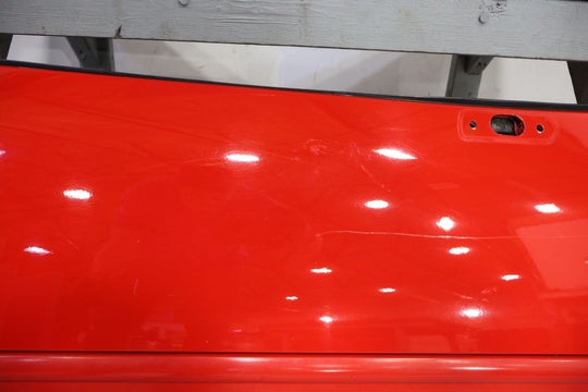 84-96 Chevy C4 Corvette Passenger Right RH Door Shell (Torch Red 70U) Sold Bare