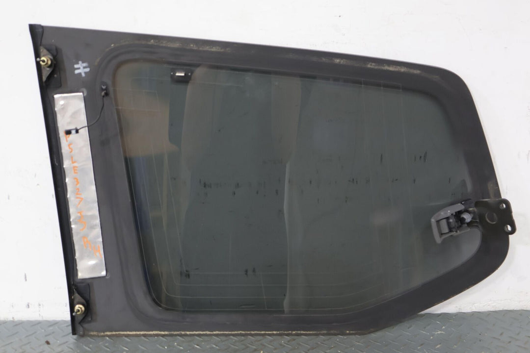 03-09 Lexus GX470 Rear Right RH Quarter Glass Window W/ Latch (Privacy Tint)