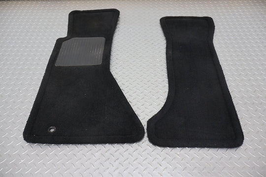 97-04 Chevy Corvette C5 Pair LH&RH Of Cloth Floor Mats Front (Black 19i)