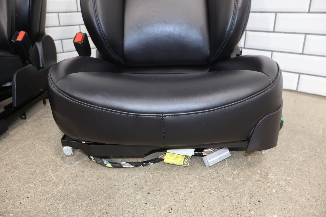 17-22 Tesla Model 3 OEM Power Leatherette Seat Set Front/Rear (Black) Tested