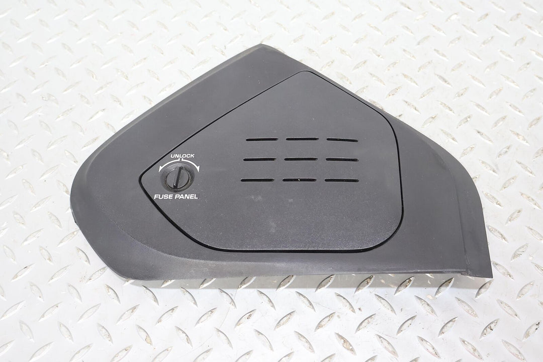 94-96 Chevy C4 Corvette Right RH Dash End Trim Cabin Fuse Box Cover (Black 19i)