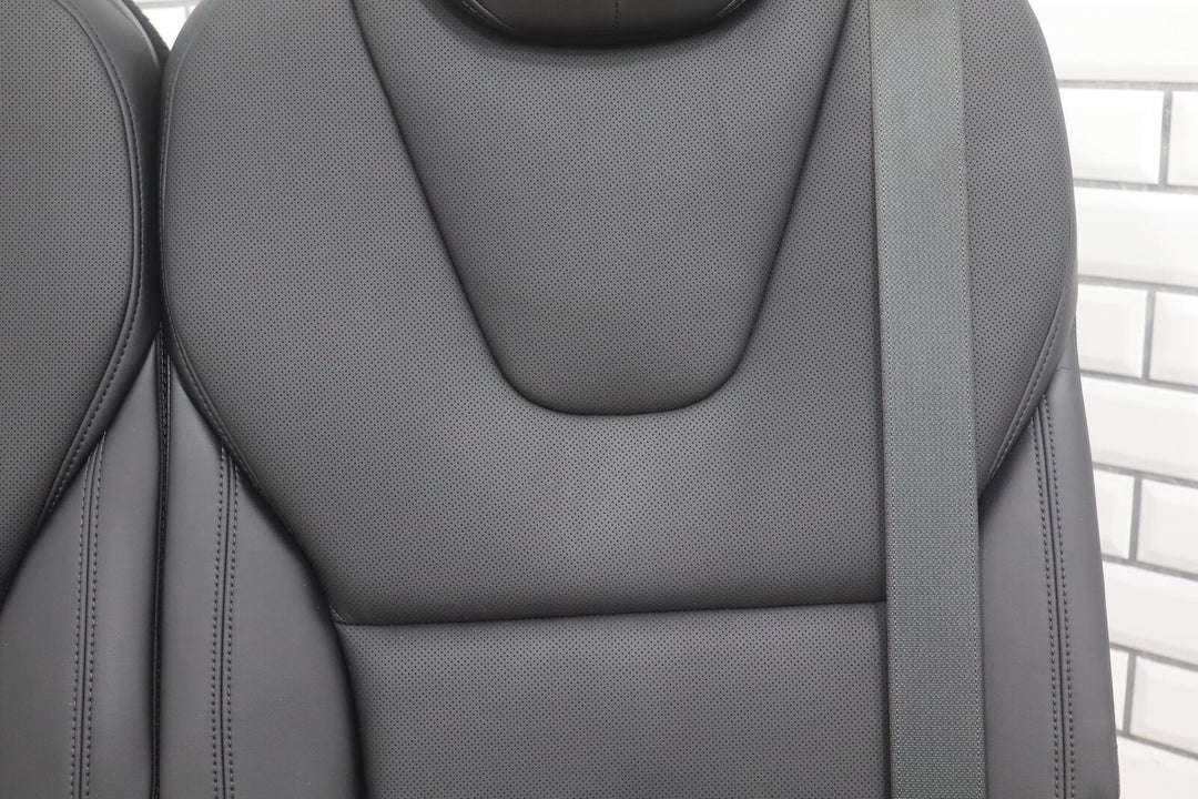 21-23 Tesla Model X Plaid 3rd Row Seat Upper Section (Black Leather)