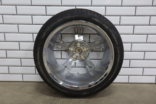 chrome corvette wheels tires c7