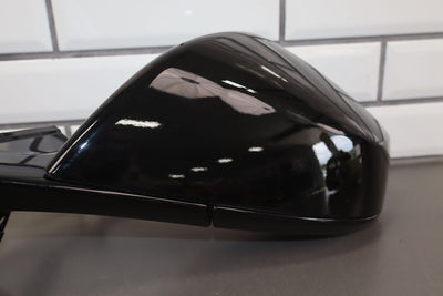 21-23 Tesla Model S Plaid Driver Left Door Mirror (Black SOLB) Un-Tested