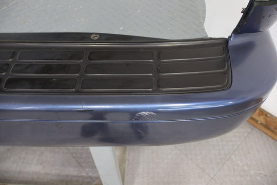 91-96 Chevy Caprice Wagon Rear Bumper OEM (Adriatic Blue 30u) Weathered Trim