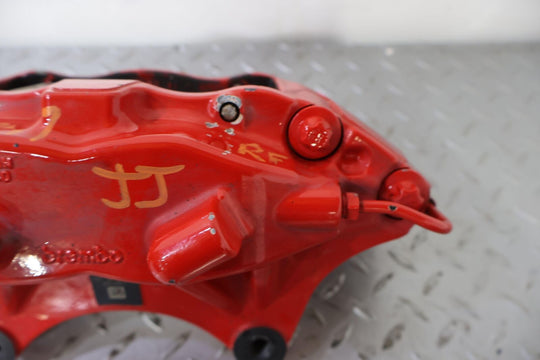 12-20 Tesla Model S Front Right RH Performance Brake Caliper (Red) 100K Miles