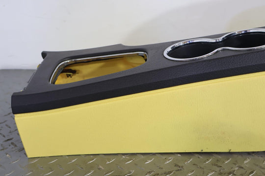 02-05 Ford Thunderbird Center Floor Console W/ Lid (Yellow & Black) Auto