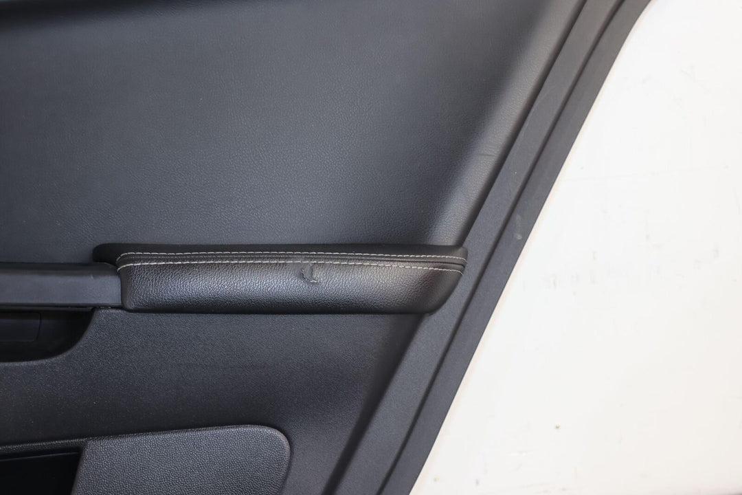 08-15 Mitsubishi Lancer Evolution EVO X MR Rear Right Door Trim Panel -Black 82X