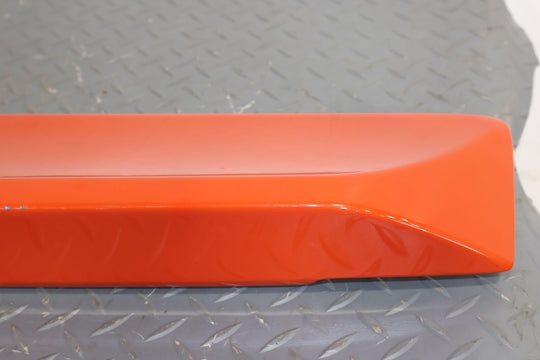 08-14 Dodge Challenger R/T OEM Spoiler (Hemi Orange PLC) Blemishes In Paint