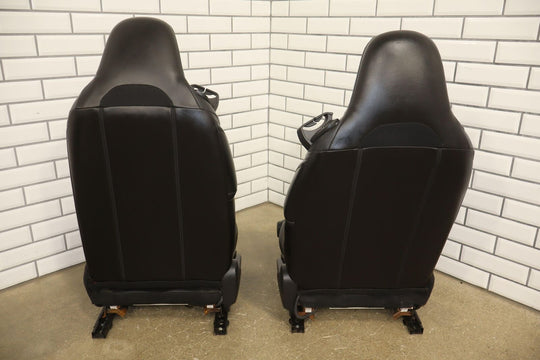 2016-2019 Mazda Miata ND Pair LH&RH Leather OEM Seats (Black/Red Stitch) Damages